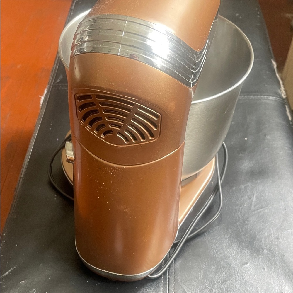 Ash Copper Hand/Stand Mixer with Stainless Steel Bowl - Picture 2 of 4